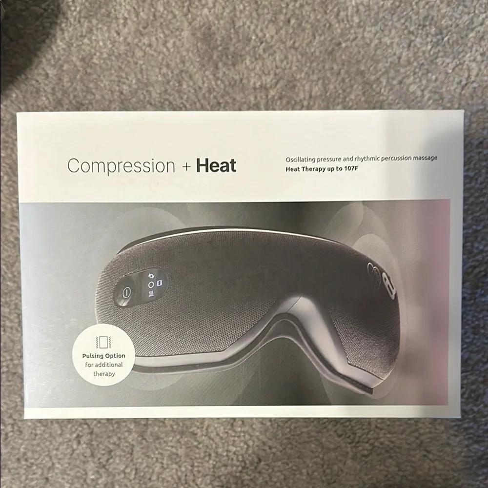 Gray Migraine Relief Mask